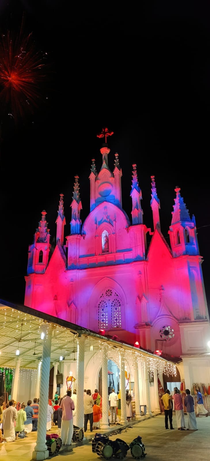 Thankey Church during the Feast of Our Lady