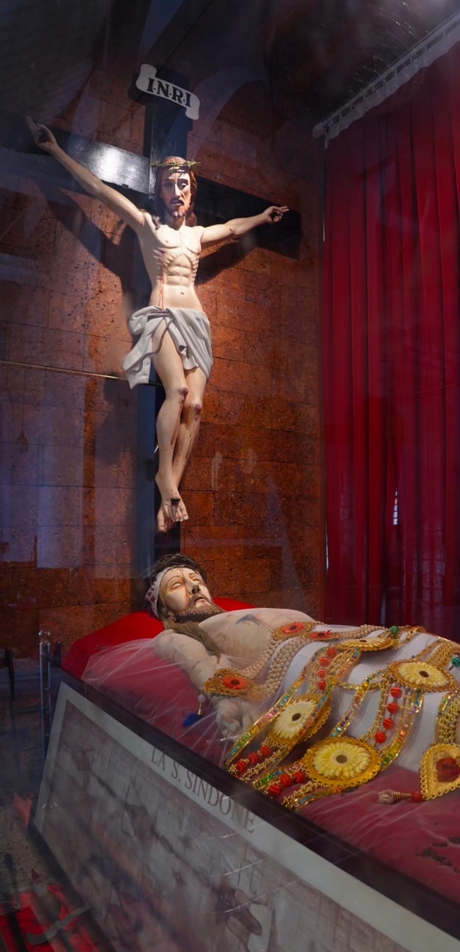 The Tomb of Our Lord inside Thankey Church — site of Kallara Japam